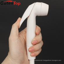 LB Guten top branco ABS banheiro Handheld bidé higiênico Shattaf pulverizador lidar com chuveiro